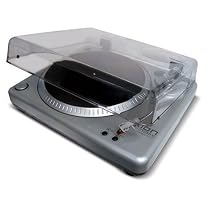 Ion Audio TTUSB 10 Vinyl Recording USB Turntable with Audacity Software, Dust Cover and Analog Stereo Input