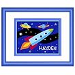 Out of This World Blue Personalized Print