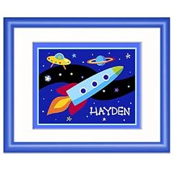 Out of This World Blue Personalized Print