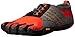 Vibram Men's Trek Ascent Walking Shoe, Grey/Red/Black, 45 EU/11.5-12 M US