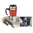 Dual USB & 12V Heated Mug - BLUE