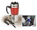 Dual USB & 12V Heated Mug - BLUE
