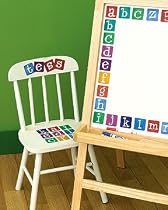 Alphabet Wallies Wallpaper Cut Outs