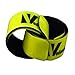 Vedante Super Reflective Pop Bands (Pair) in Sustainable Packaging (Yellow, Large)