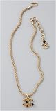 WGACA Vintage Vintage Chanel Gripoix Stone Necklace