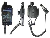 BRODIT Halter fuer Samsung GalaxyS i9000 aktiv mit Kabel fuer einen 12V Zigaretten-Anzuender