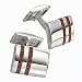 Fred Bennett Wood Inlaid Cufflinks