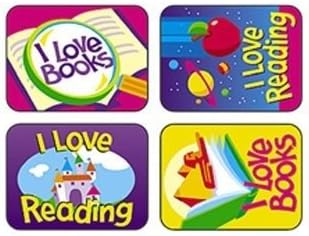 APPLAUSE STICKERS READING FUN 100PK