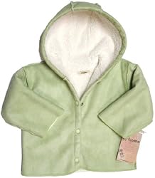 My Blankee Sueded Fuzzy Hooded Snap Jacket