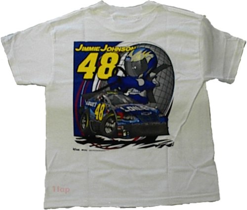 Jimmie Johnson Youth Chase White T-Shirt