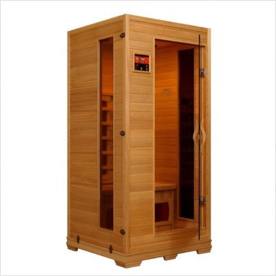 1 - 2 Person Infrared Sauna with 4 Ceramic Heaters
