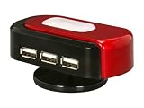 USB HUB ROSEWILL RHB-320R RED 7 PORT RETAIL