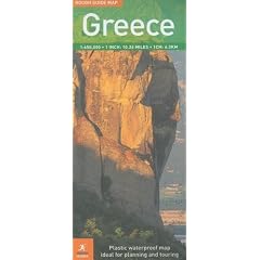 The Rough Guide to Greece Map (Rough Guide Country/Region Map): Rough Guides