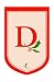 Monogram Holiday Garden Size Flag - D