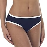 Isaac Mizrahi for Target Hipster Swim Bottoms with Trim - Blue Blazes