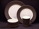 Dansk Flamestone Brown Place Setting 4-pc.