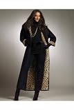 Newport News Reversible leopard robe coat