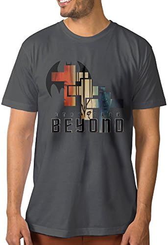 J3G9 Men's Star Trek Beyond T Shirt Size XL DeepHeather
