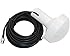 SUNDELY&reg; External Marine GPS Antenna for Garmin Boat Ship GPS GPSMAP (BNC connector) with 26 Feet (8 Meters) Long Cable