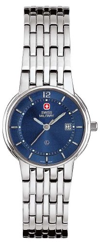 Swiss Military 06-7087-04-003.10 Women's Stainless Steel Blue Rendezvous watch