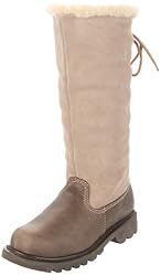 Cat Footwear BRUISER SCRUNCH HI P305757, Damen Fashion Stiefel, Beige (Dark Beige), EU 40 (US 9)