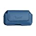 Leather Pouch Protective Carrying Cell Phone Case for HTC HD7 Surround AT&T Google Nexus One / HTC Droid Incredible HTC G2 T-Mobile EVO 4G HTC HD2 / LG Quantum AT&T / Motorola Droid Pro i1 Droid X / Samsung Transform Epic 4G / Fascinate (Galaxy S) (I9000) / Vibrant (Galaxy S) Android T959/ Intensity II Omnia II i8000 Omnia 2 i920 / Sharp Sidekick 2008 - Navy Blue