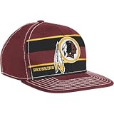 Washington Redskins Reebok 2011 Sideline Player Pro Shape Flat Brim Flex Hat - Small-Medium