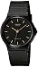 Casio Men's MQ24-1E Black Resin Quartz Watch with Black Dial