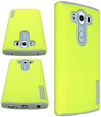 LG V10 Case, LG G4 Pro Case, Cimio [Shock Absorption] 2 In 1 Heavy Duty Hybrid Armor Dual Layer Slim Hybrid Shockproof Protective Case Cover for LG G4 Pro / G4 Note / LG V10 (Yellow)