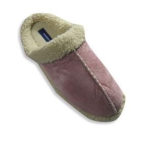 Dockers - Ladies Scuff Slipper, Blush Pink by Dockers