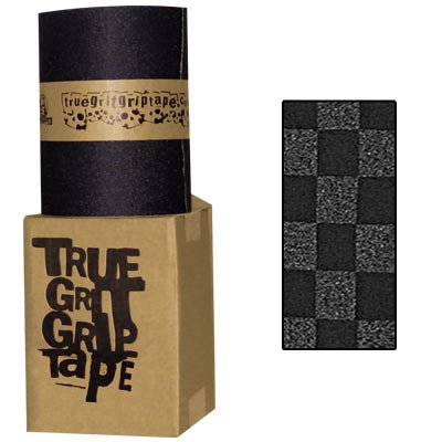 Tru Grit Skateboard Grip Tape – Black Checkers