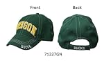 Oregon Ducks Adjustable U-Oregon New Stitch Cap - Green NCAA Hats