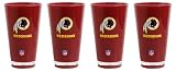 NFL Washington Redskins 20-Ounce Insulated Tumbler 4 Pack