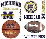 Michigan Wolverines - 21 College Wall Stickers/ Car Decals