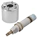 BrassCraft SLD1154 Mixet MS9AT C Single Handle Tub and Shower 4-1/2-Inch Stem with Retainer Nut, Chrome