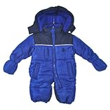U.S. Polo Assn. Boys 12-24 Months Color Block Snowsuit
