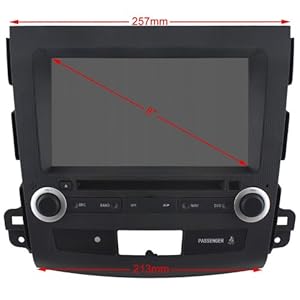 Cheapest price for  Koolertron For 2007-2011 MITSUBISHI OUTLANDER and CITROEN C-CROSSER Indash DVD GPS Navigation With dual-core/3Zone POP 3G/WIFI/20 Disc CDC/ DVD Recording/ tooth handsfree / Steering wheel control / Phonebook / IPOD / USB / SD / Game