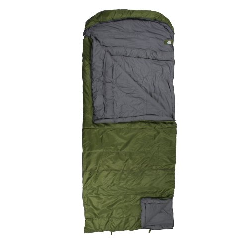 10T Kenai Green Sac de couchage couverture Vert/Gris 235 x 100 cm