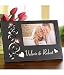 Personalized Mirrored Swirling Hearts Cutout Frame