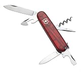 Victorinox Swiss Army Spartan Translucent Pocket Knife ( Ruby ) - B0007QCOD8