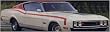 1969 Cyclone Quarter Panel Name (2 Required) - BLACK