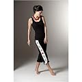 Gaiam Tao T'ai Chi Pants With Calligraphy Print - Black - Unisex - S-M-L-XL