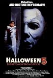 Halloween 5: The Revenge of Michael Myers Poster 27x40 Donald Pleasence Ellie Cornell