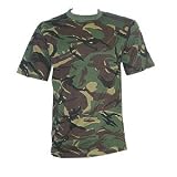 Highlander DPM Camo Army Camouflage Mens T-Shirt