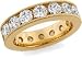 Milgrain Channel Set Diamond Anniversary Eternity Wedding Ring, 4.00 ctw.