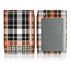 Copper Plaid Design Protective Decal Skin Sticker for Amazon Kindle E-Book Reader (Version 1.0)