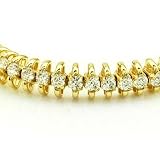 14K Diamond Bracelet -- 5.00 Ct. VS1-VS2 GH
