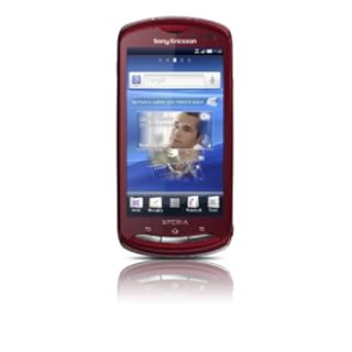 Sony Ericsson Xperia pro red