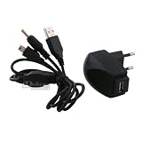 Revue Deluxe GmbH  / 2-TECH - Sony PSP - 220 Volt alimentation et 2 in 1 câble data pour PSP, 1000 mAh