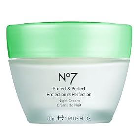 Boots No7 Protect & Perfect Night Cream 1.69 fl oz (50 ml)